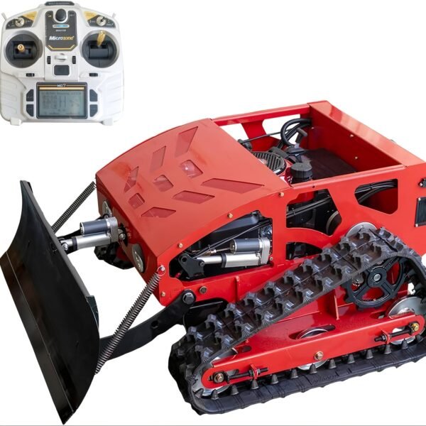 [Remote Control Lawn Mower] 1pc 21in Zero Turn Walk-Behind Crawler Remote Control Lawn Mower - Adjustable Height RC Grass Cutter, Insulated Material, MMS - Image 8