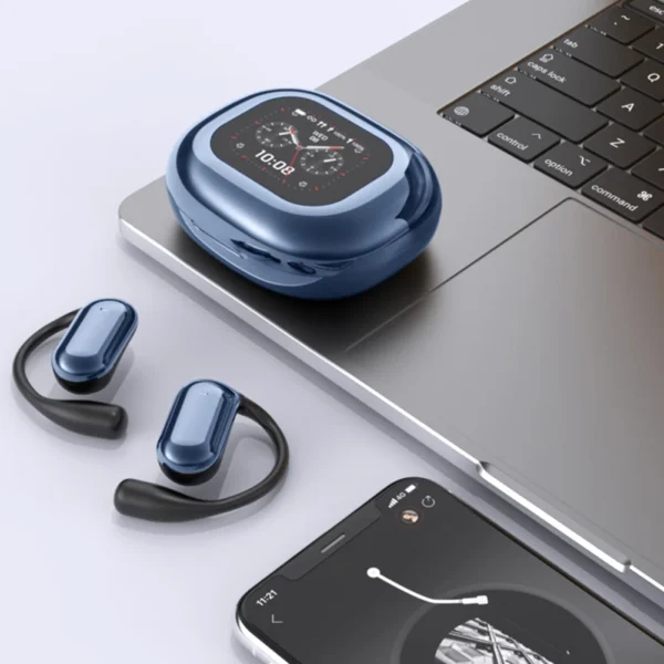 AI Language Translation Earbuds 144 Languages Bluetooth-Compatible 5.4 Translation Earphones for Travel Business Learning - - Image 2